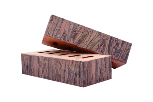 Кирпич одинарный полнотелый серия "Ария" (графит), MATTONE